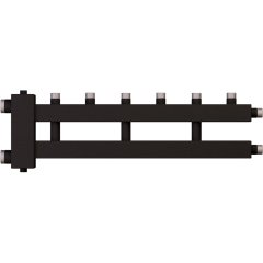 Коллектор с гидроразделителем Warme 3+1 WKD.R.85