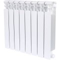 Радиатор биметаллический RIFAR BASE VENTIL 500 BVR 13 секции нижнее правое подключение (белый RAL 9016), 1RB50.VR-13