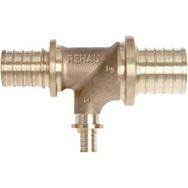 Тройник РЕХАУ RAUTITAN с повышенным сопротивлением на проходе 40-16-32, 14563981001