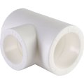 Тройник переходной Политэк 40х32х40 для полипропиленовых труб под сварку (цвет белый), 9300403240
