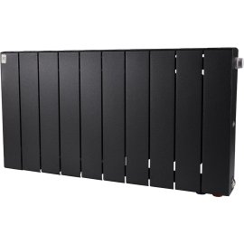 Радиатор биметаллический RIFAR SUPReMO VENTIL 350 SVR 10 секций нижнее правое подключение (Цвет АНТРАЦИТ), 4RS35.VR-10-AN