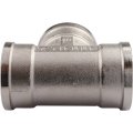 Тройник TIEMME ВВ никелированный 1 для стальных труб резьбовой, 1500083