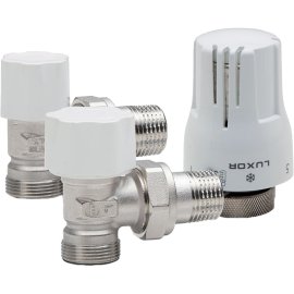 Термостатический комплект для соединения с радиатором LUXOR KT 212 DN 15 1/2, 12842100