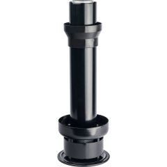 *SCA-0080-800001 STOUT Элемент дымохода  DN80/100 к-т  адаптер вертикальный утепленный, 584 мм, финальный участок, SCA-0080-800001