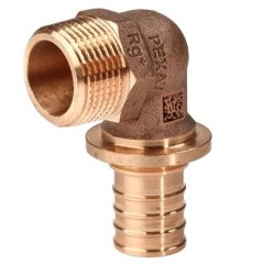 Угольник-переходник РЕХАУ с наружной резьбой 20-R 3/4 RX+