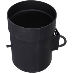 Патрубок дымохода ROMMER D=150, L=197, RSB-1110-041396