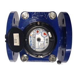 Счётчик х/в турбинный Сантехкомплект Пульсар Т Ду 80 Ру16 40С L=225мм фл 63 м3/ч, Н00003875