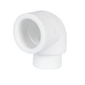 Угольник Политэк d=32 90* внутр./наруж.  для полипропиленовых труб под сварку (цвет белый), 9422003290