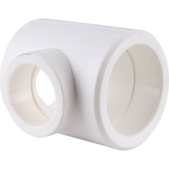 Тройник переходной Kalde 90х63х90 для полипропиленовых труб под сварку (цвет белый)