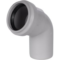 Отвод канализационный бесшумный STOUT D58х67°, SKB-0011-005867