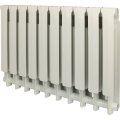 Радиатор алюминиевый Global VOX EXTRA 500 10 секций боковое подключение (белый RAL 9010), 83546