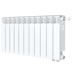 Радиатор биметаллический RIFAR BASE VENTIL 350 BVR 11 секций нижнее правое подключение (белый RAL 9016)