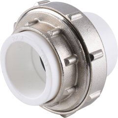 Разъемное соединение Kalde 32 для полипропиленовых труб под сварку (цвет белый)