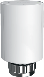 Беспроводной термостатический радиаторный клапан ENGO Controls ETRV-M30x1,5 868 Мгц, с адаптером клапана RA, с батарейным питанием, белый