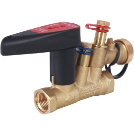 Клапан балансировочный БРОЕН Venturi FODRV DN 015 PN 25 ручной резьбовой с дренажем, 588210