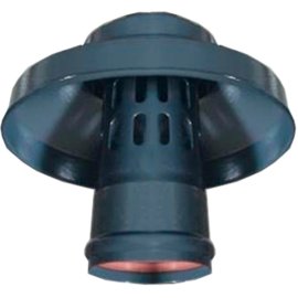 Оголовок с ветрозащитой традиционный ROMMER D80 (алюминий) ЧЕРНЫЙ