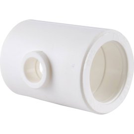 Тройник переходной Kalde 75х32х75 для полипропиленовых труб под сварку (цвет белый), 3212-tio-753275