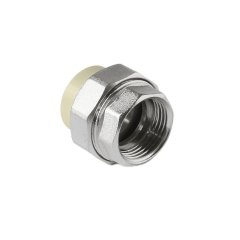 Муфта комбинированная Pro Aqua d=32-1.1/4 PP-R разъемная (американка) ВР Серая, PA20019G