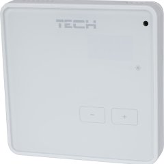 Проводной комнатный терморегулятор белый TECH R-10z