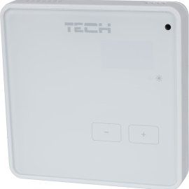 Проводной комнатный терморегулятор белый TECH R-10z