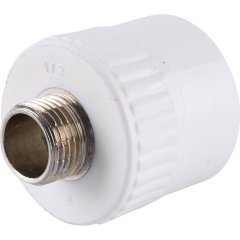 Муфта комбинированная Kalde наружняя резьба 32x1/2 для полипропиленовых труб под сварку