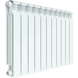 Радиатор алюминиевый RIFAR ALUM VENTIL 500 VR 11 секции нижнее правое подключение (белый RAL 9016), 2RАl50.VR-11