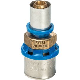 Муфта переходная Prandelli Multyrama 26.3х16,2 профиль H, TH, U для металлопластиковых труб прессовой, 509.11.06.1