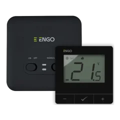 Беспроводной Терморегулятор ENGO Controls E20i-B Wi-Fi, на батарейках, черный