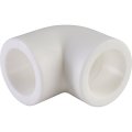 Угольник Политэк d=25 90* для полипропиленовых труб под сварку (цвет белый), 9000000325