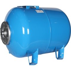 Расширительный бак STOUT STW-0003 гидроаккумулятор 200 л. горизонтальный (цвет синий)
