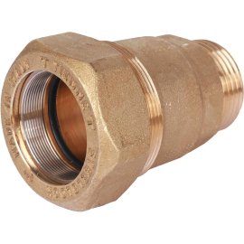 Муфта TIEMME 1 НP для стальных труб, латунь, 1500056