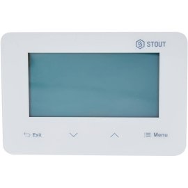 Беспроводной комнатный двухпозиционный регулятор STOUT ST-293v2, белый, STE-0101-029321