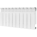Радиатор биметаллический STOUT Space 350 10 секций боковое подключение RAL9016, SRB-0310-035010
