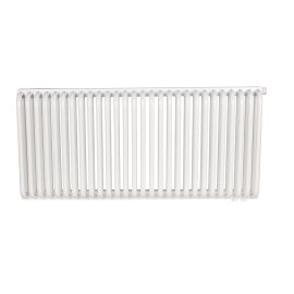 2-х трубчатый радиатор стальной ROMMER RST 2050/28 секций нижнее правое подключение RAL9016, RST-205028-020