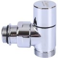 Термостатический комплект LUXOR KT 259/A 1/2 EK угловой (RS259/A+DS79/A+TA1200, хром), 14702703LUX