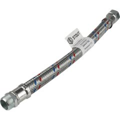 Гибкая подводка для воды STOUT НР 3/4 х ВР 3/4, длина 400 мм, SHF-0204-182020
