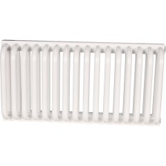 2-х трубчатый стальной радиатор ROMMER RST 2030/16 секций боковое подключение RAL9016