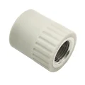 Муфта комбинированная PPR внутренняя резьба 25х1/2,  серый, РТП