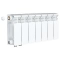Радиатор биметаллический RIFAR BASE VENTIL 200 BVL 7 секций нижнее левое подключение (белый RAL 9016)