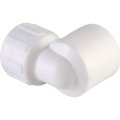 Угольник Политэк 25x1/2 с внутренней резьбой для полипропиленовых труб под сварку (цвет белый), 9400002512