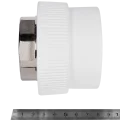 Муфта комбинированная Pro Aqua d= 50-2 PP-R под ключ ВР Белая