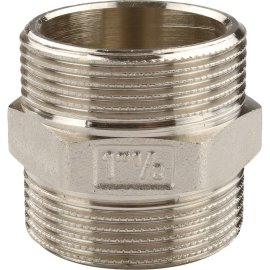 Ниппель HH TIEMME никелированный 1 1/2х1 1/2, 1500267