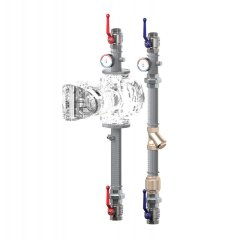 Насосная группа GIDRUSS NG-50 прямая, конструкционная сталь, присоединение 2 ,250кВт, NG 50000 23