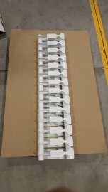 Уцененный товар (потертости на коллакторах): Радиатор биметаллический ROMMER Plus BM 200 14 секций боковое подключение (RAL9016), RBM-3210-020014