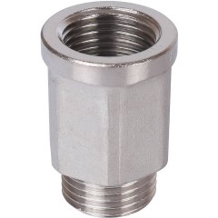 Удлинитель STOUT ВН шестигранный никелированный 1/2 x1/2, SFT-0055-001212