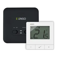 Беспроводной Терморегулятор ENGO Controls E20i-W Wi-F i, на батарейках, белый