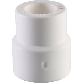 Муфта переходная внутр./наруж. Политэк 25х20 для полипропиленовых труб под сварку (цвет белый), 9200002520
