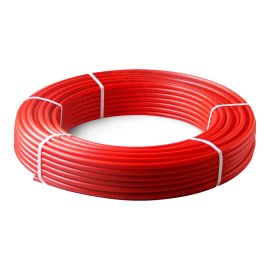 Труба однослойная красная Pro Aqua PE-RT 16x2.0 (бухта 100 метров)