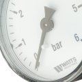Манометр аксиальный WATTS 50мм 1/4 давление 6 бар