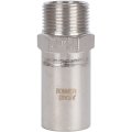 Вставка переходная НПр-НР ROMMER 28х3/4 из нержавеющей стали прессовой